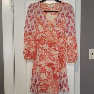 Anthropologie Lilka wrap dress